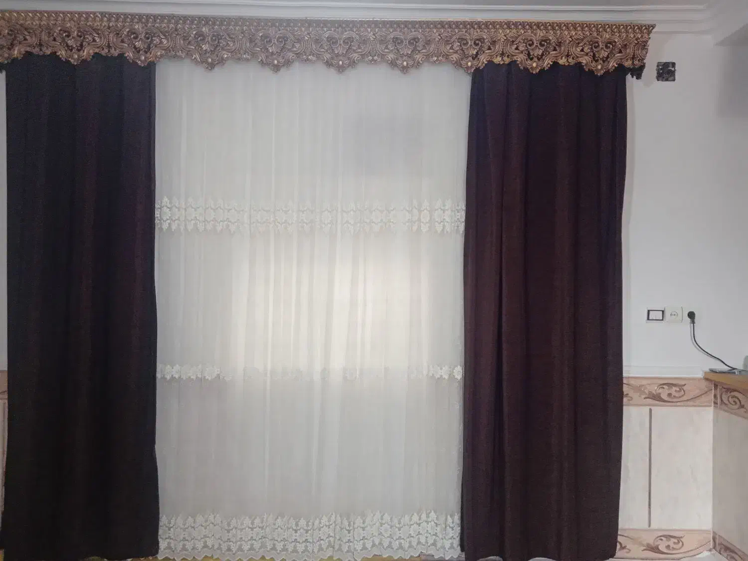 پرده خانه وکتیبه|پرده، رانر، رومیزی|آق قلا, |دیوار