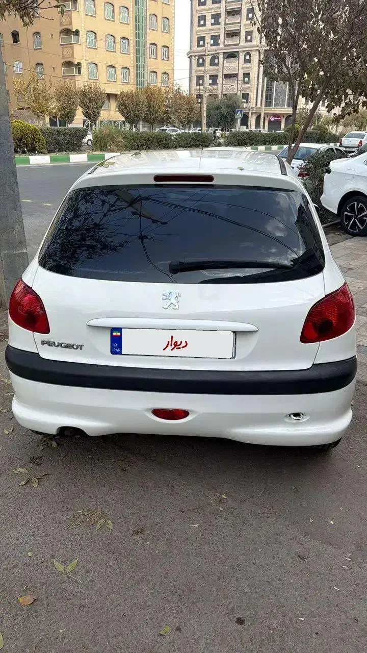 206 سفید تیپ ۲|خودرو سواری و وانت|قم, علی آباد سعدگان|دیوار