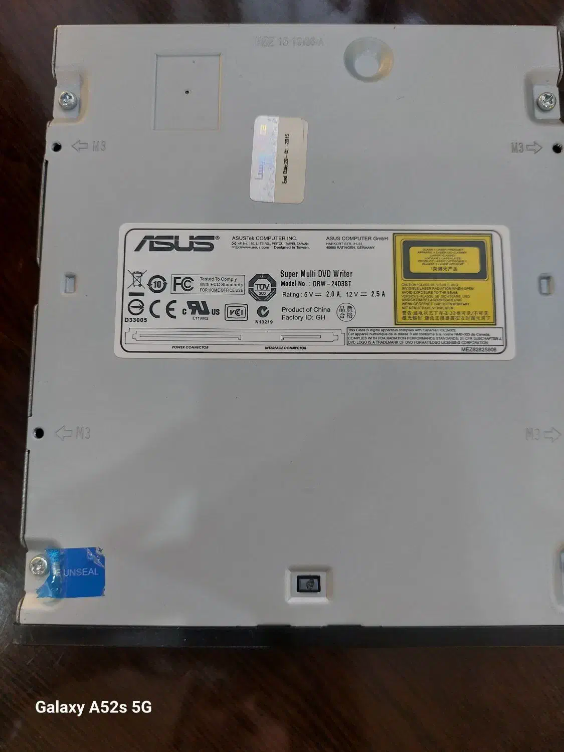 درایو DVD اینترنال ایسوس|قطعات و لوازم جانبی رایانه|خرمشهر, |دیوار