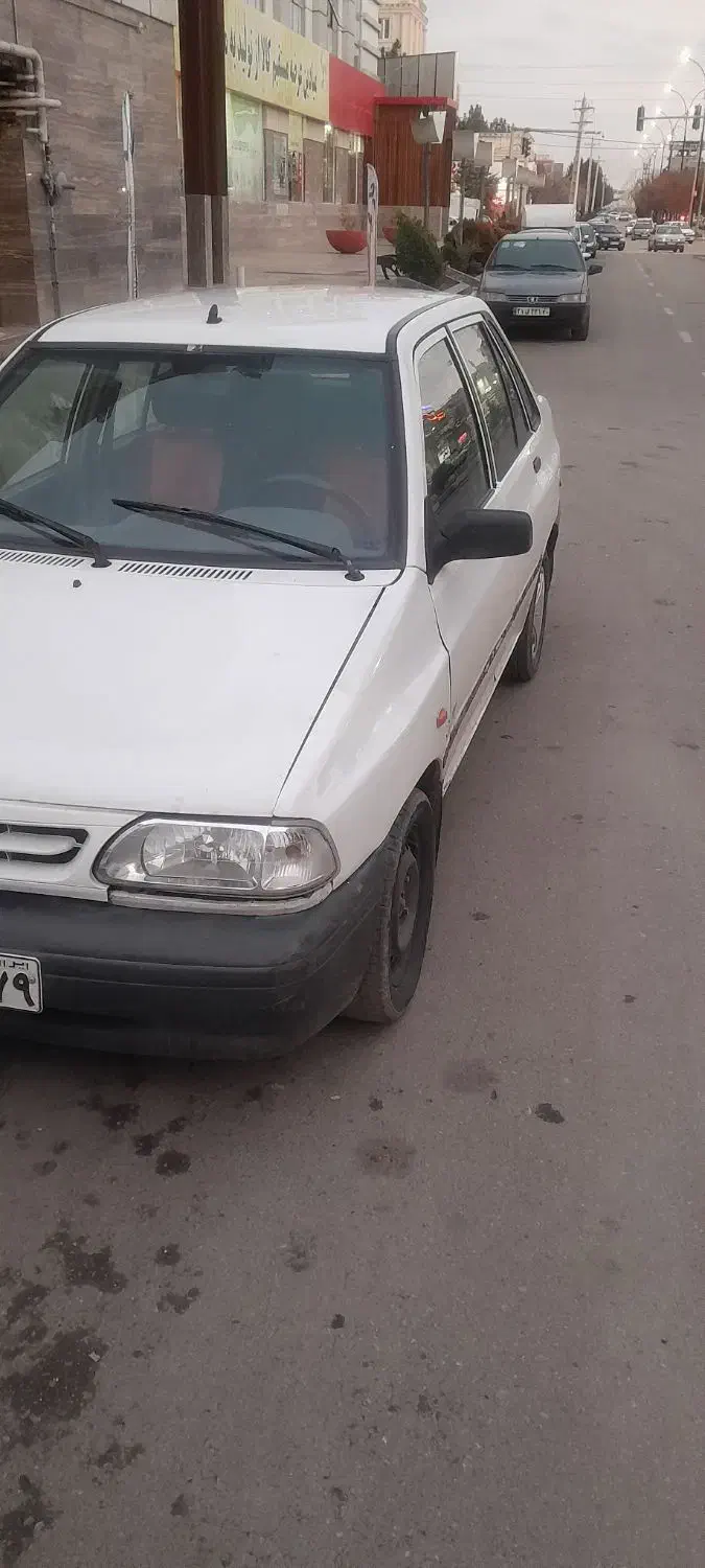 پراید سفید مدل ۹۱|خودرو سواری و وانت|محمدیه-قزوین, |دیوار