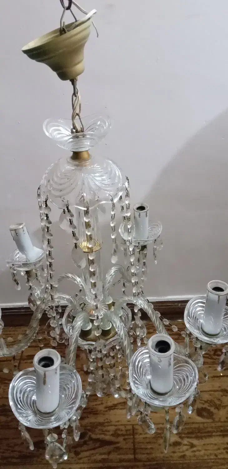 یک عدد لوستر|لوستر و چراغ آویز|رودسر, |دیوار