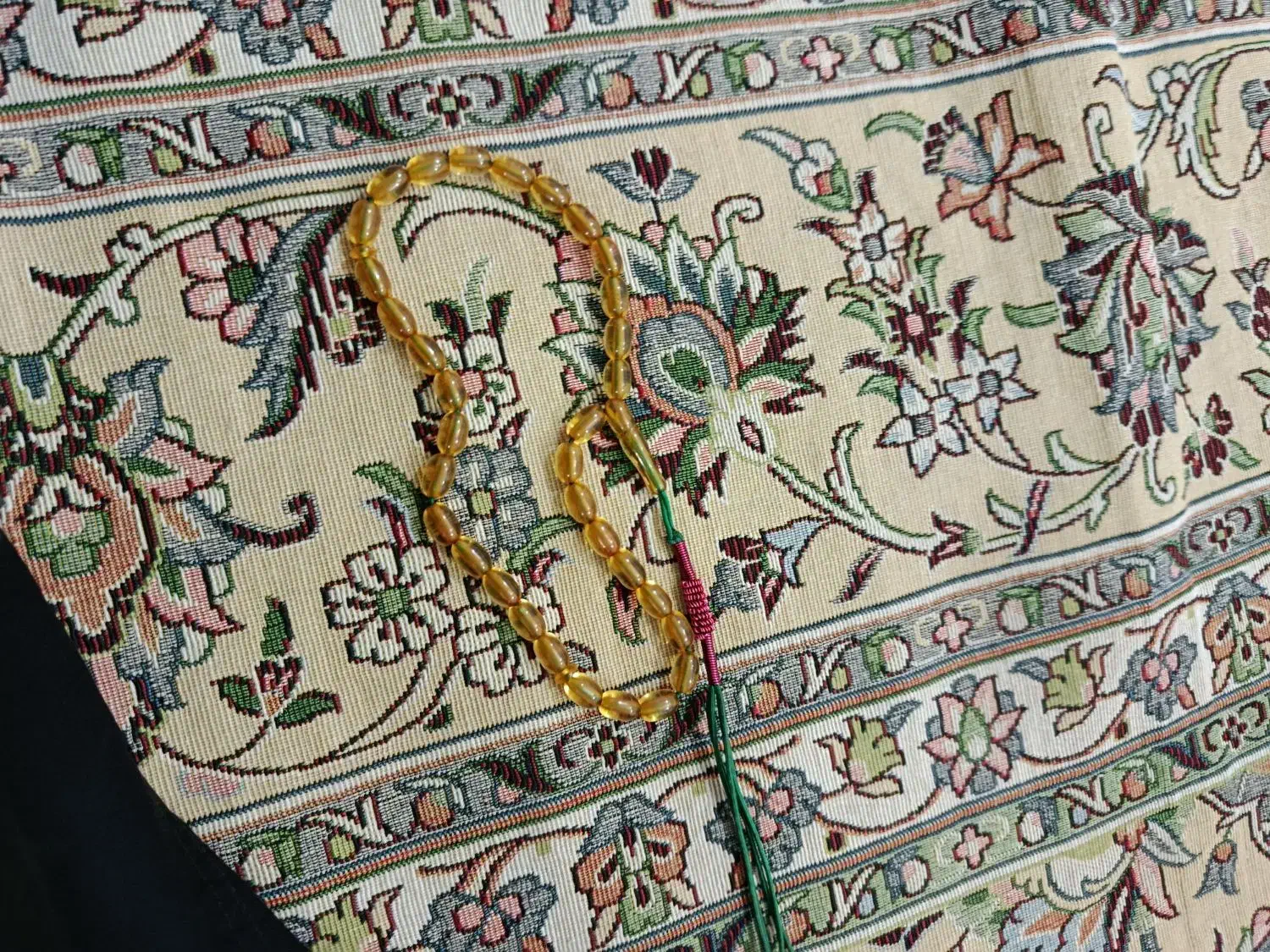 تسببح سندلوس قدیمی آلمانی|کلکسیون اشیاء عتیقه|کرمانشاه, |دیوار