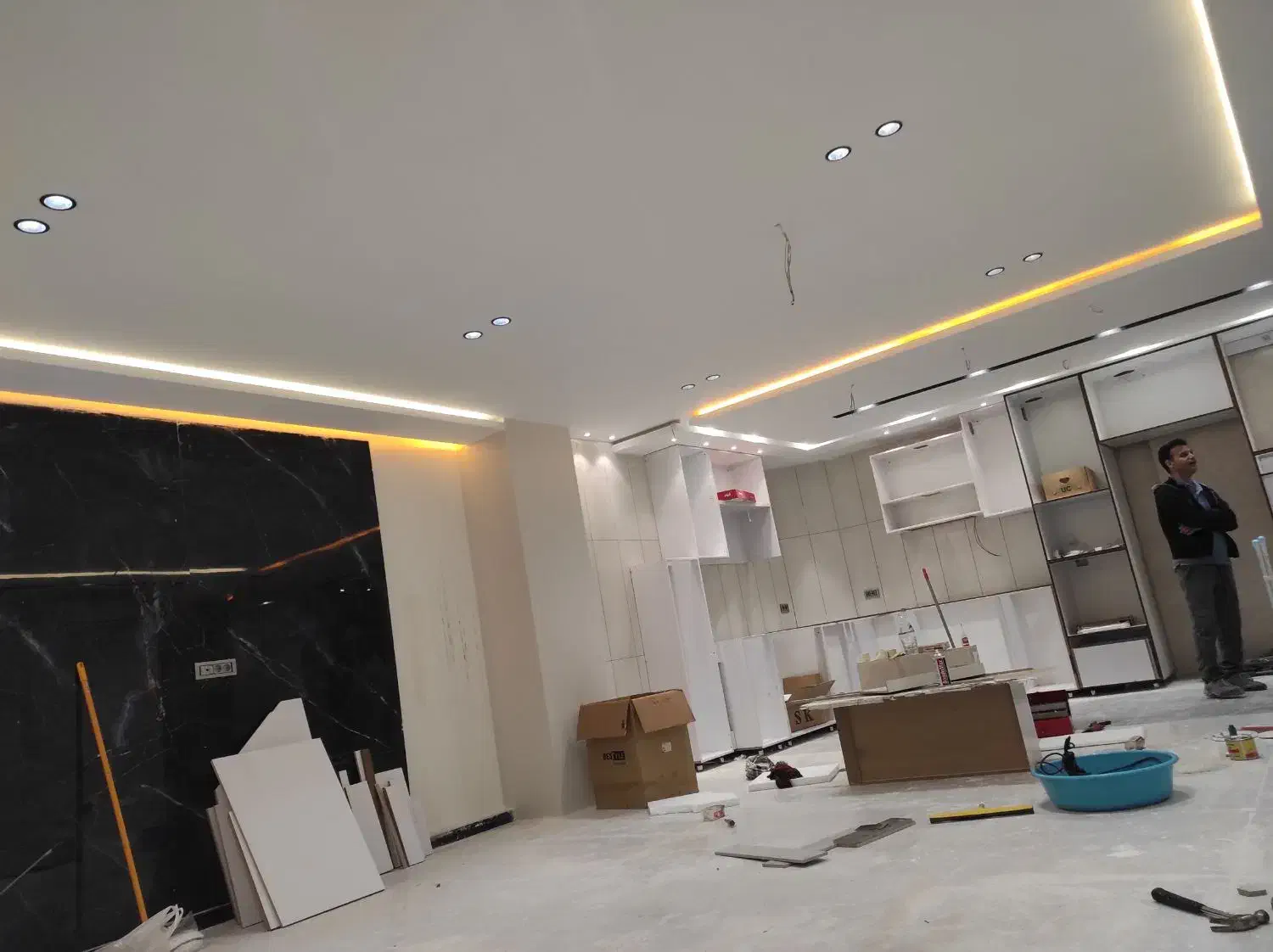 اجرا تخصصی و تضمینی کناف دامپا تایل|خدمات پیشه و مهارت|شیراز, سفیرشمالی|دیوار