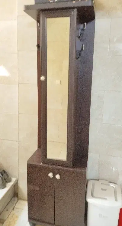 جاکفشی آیینه قدی|جاکفشی، کمد، دراور|ری, اقدسیه|دیوار