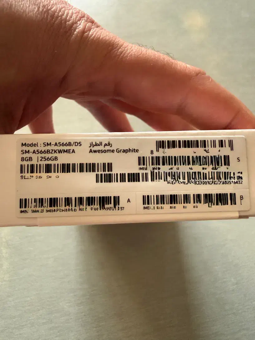 فروش A56 سامسونگ آکبند|موبایل|تهران, قیام|دیوار