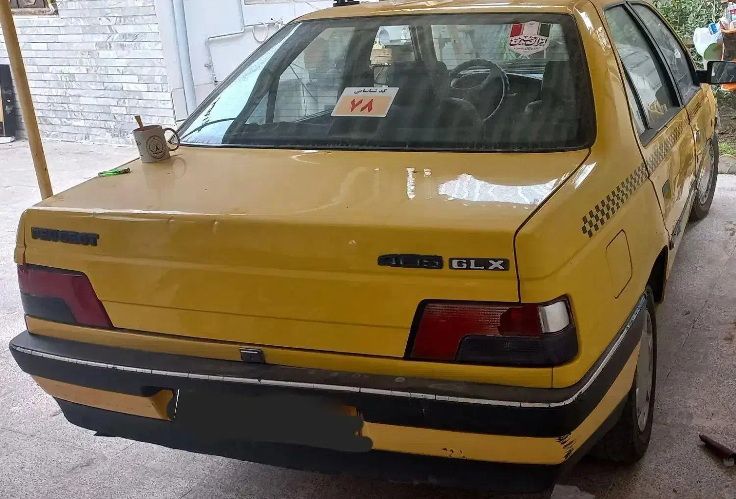 تاکسی زرد  پژو مدل ۹۰|خودرو سواری و وانت|بابلسر, |دیوار
