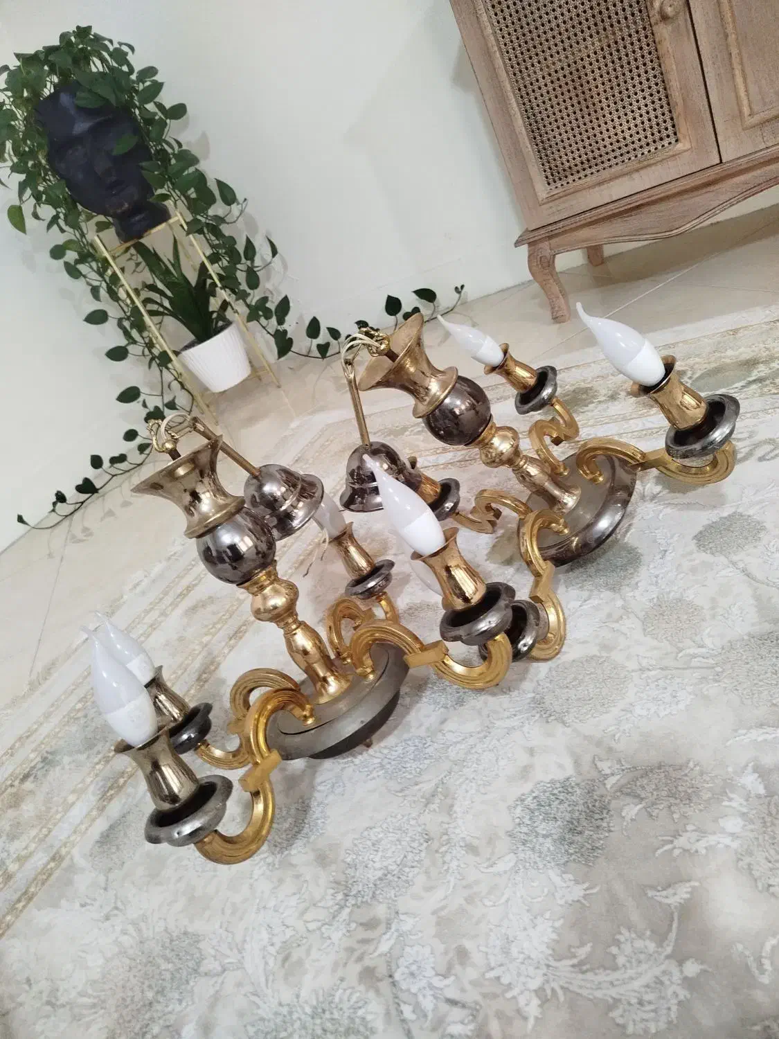 لوسترقدیمی|لوستر و چراغ آویز|چهارباغ, |دیوار