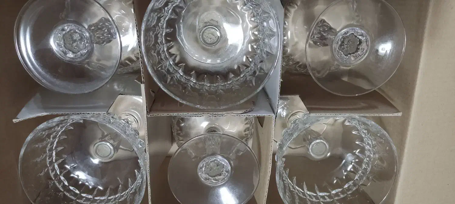 بستنی خوری و لیوان لومینارک فرانسه اصل|ظروف سرو و پذیرایی|تهران, بازار|دیوار