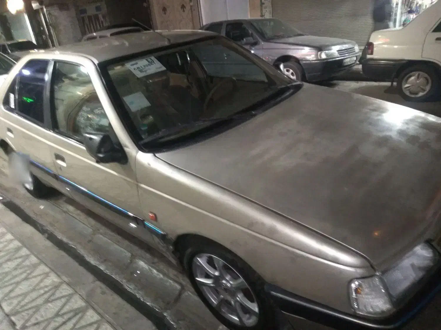 پژو ۴۰۵ GLX مدل ۸۷ رنگ بژ داخل کرم|خودرو سواری و وانت|باقرشهر, |دیوار