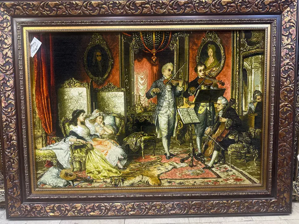 تابلو فرش سالن موسیقی ابریشم|تابلو فرش|تهران, پونک|دیوار