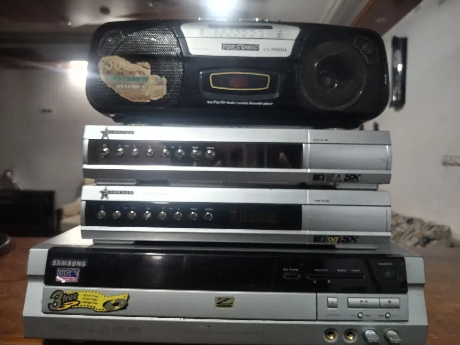 دستگاه سی دی|پخش‌کننده DVD و ویدیو|شیراز, کوشک میدان|دیوار