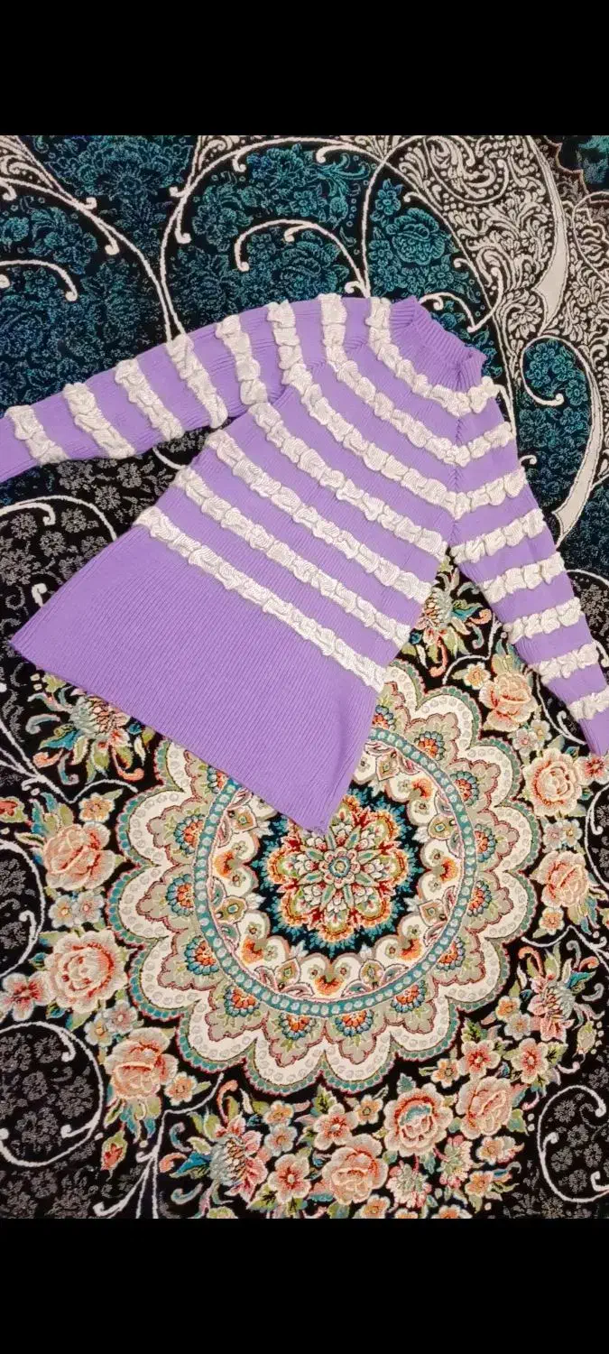 بافت زنانه شیک و فانتزی بنفش|لباس|اسلامشهر, شهرک محمدیه|دیوار