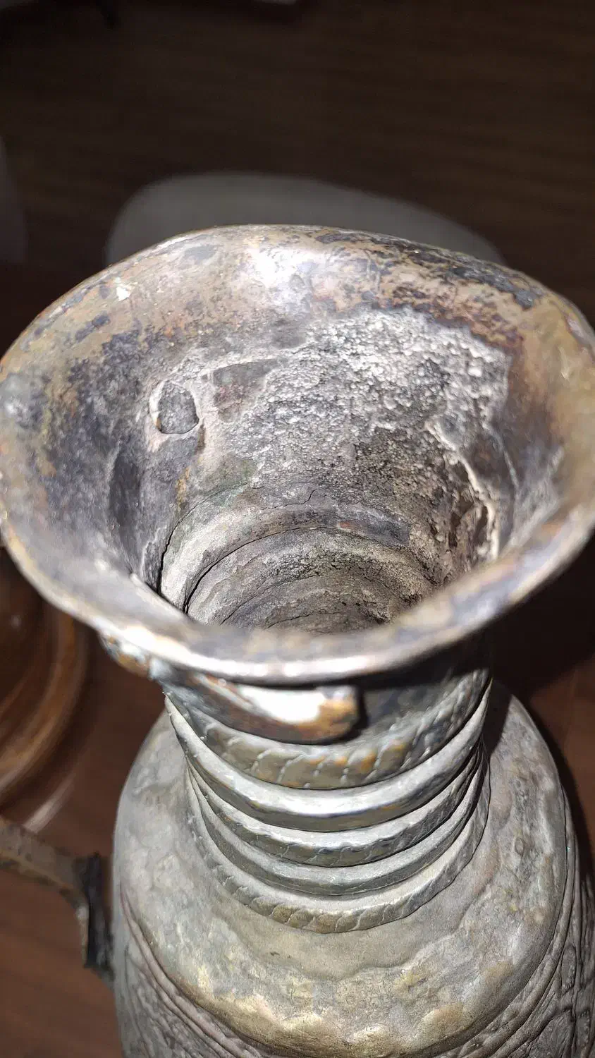 ابریق عتیقه قلم زنی دوره صفویه|کلکسیون اشیاء عتیقه|تهران, دروس|دیوار