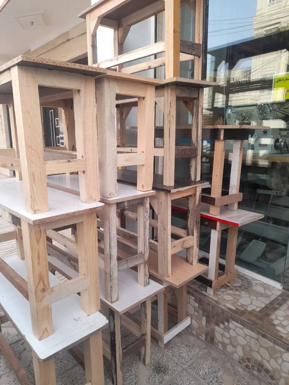 نیمکت خیاطی|صندلی و نیمکت|آبیک, |دیوار