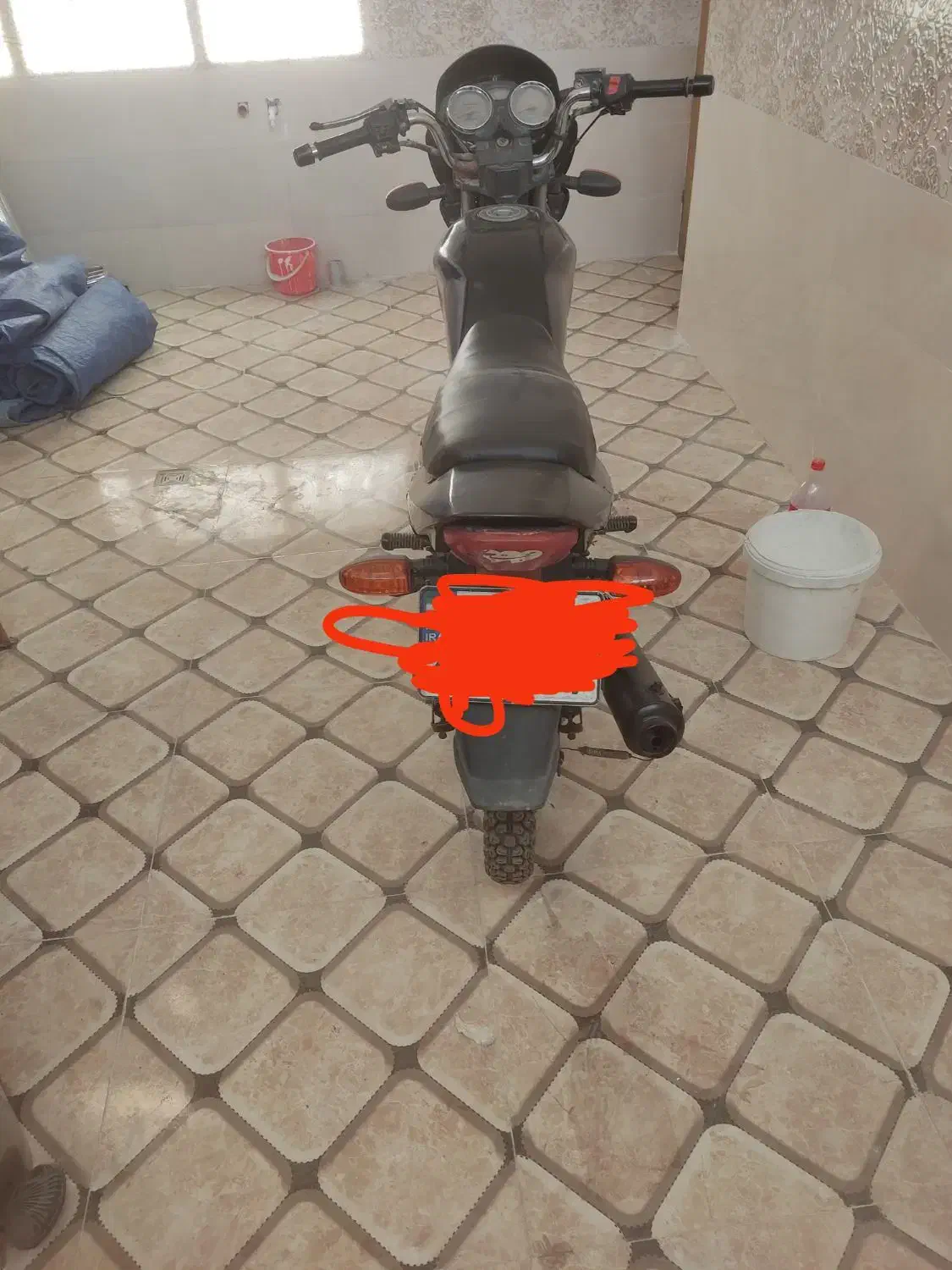 لیفان|موتورسیکلت|بافت, |دیوار