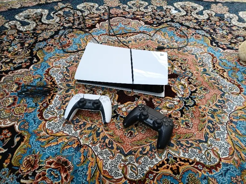 ps5 slim دو دسته|کنسول، بازی ویدئویی و آنلاین|دزفول, |دیوار