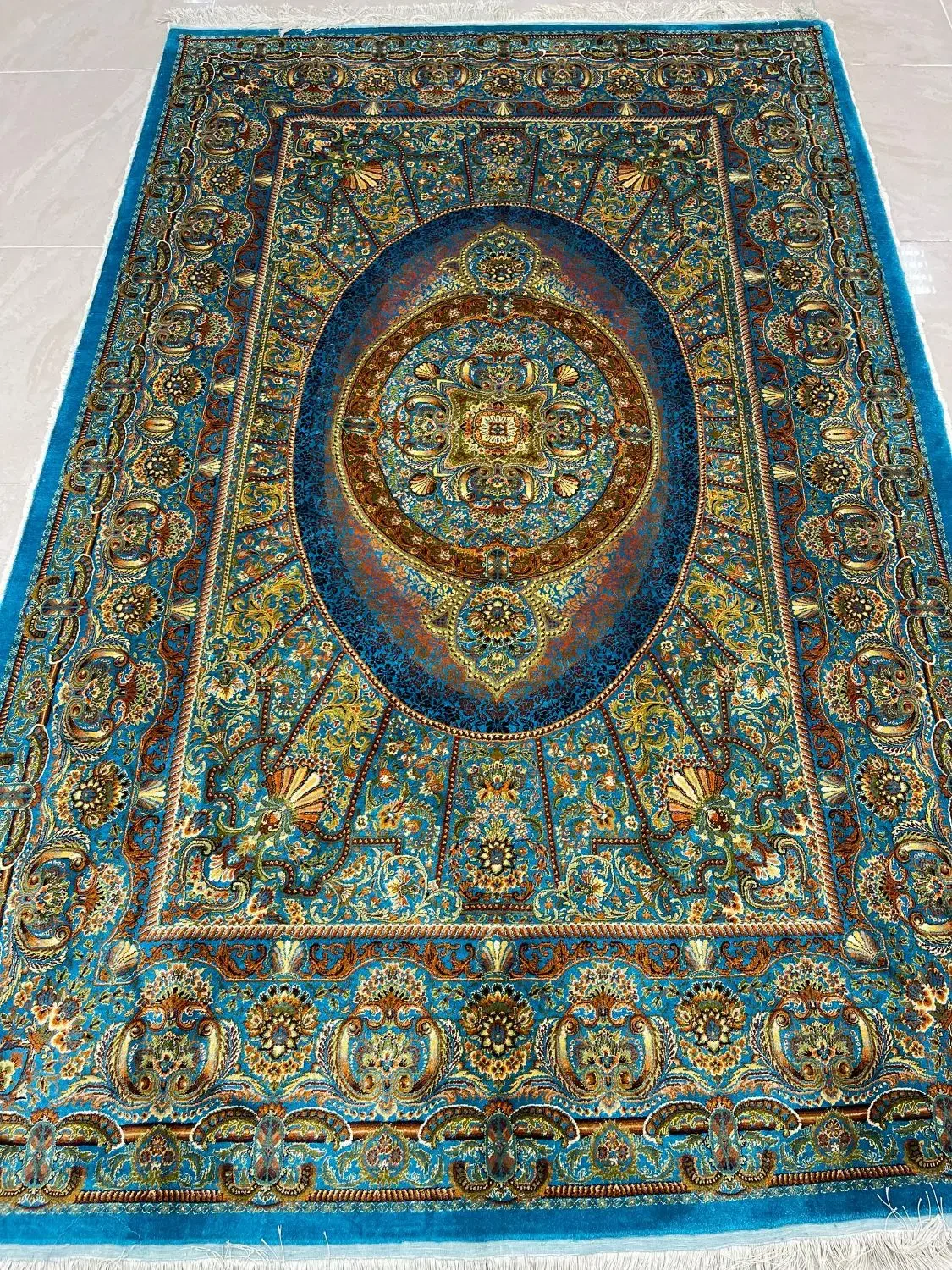 پرده ایی ابریشم|فرش|تهران, فرمانیه|دیوار