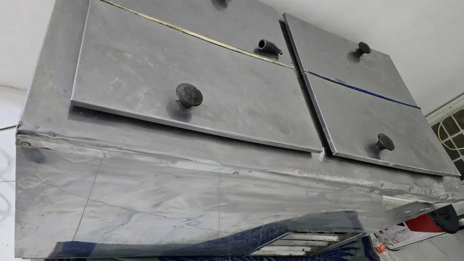 یخچال فریزر صندوقی تمام استیل به شرط|یخچال و فریزر|محمدشهر, محمدشهر|دیوار