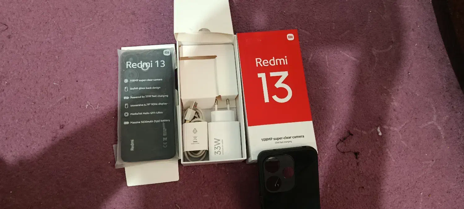 Redmi 13 256gig ram8|موبایل|شهر ری, جوانمرد قصاب|دیوار