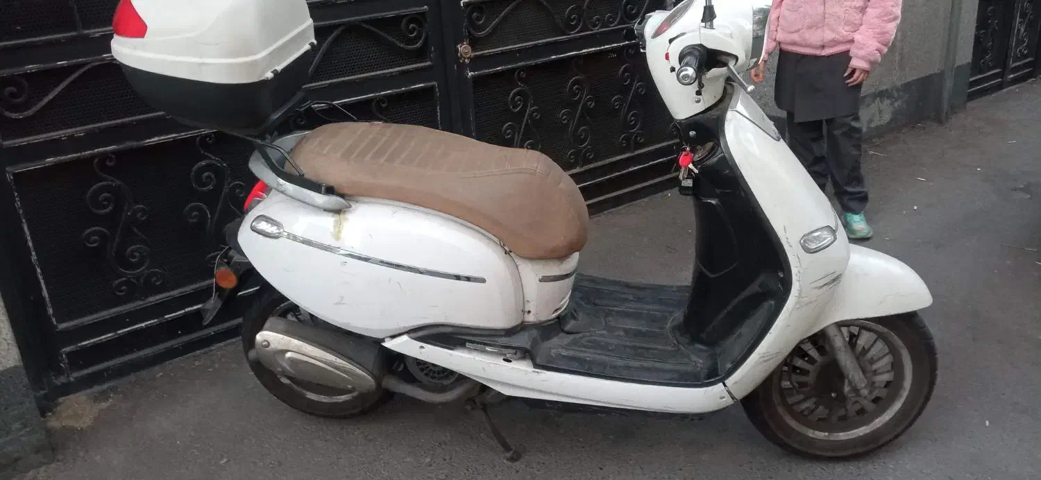 طرح وسپا.پاکشتی.۱۵۰.مدل ۹۸|موتورسیکلت|تهران, بلورسازی|دیوار