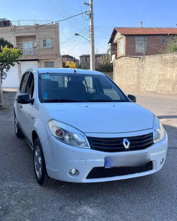 ساندرو ۹۵ دنده بدون رنگ تک برگ سند|خودرو سواری و وانت|قائمشهر, |دیوار