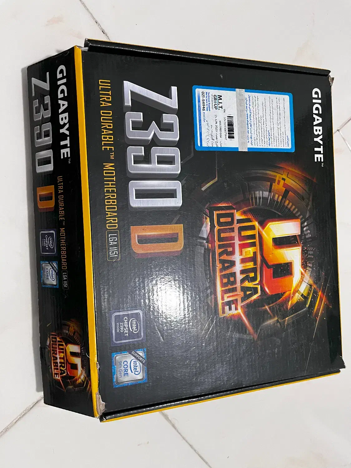 مادربرد Z390 D نو|قطعات و لوازم جانبی رایانه|تهران, تهرانپارس غربی|دیوار