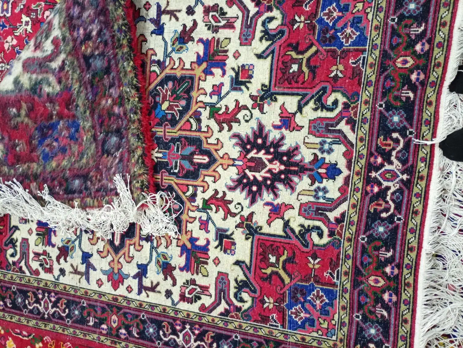 فرش دست بافت خالچا|فرش|باسمنج, |دیوار