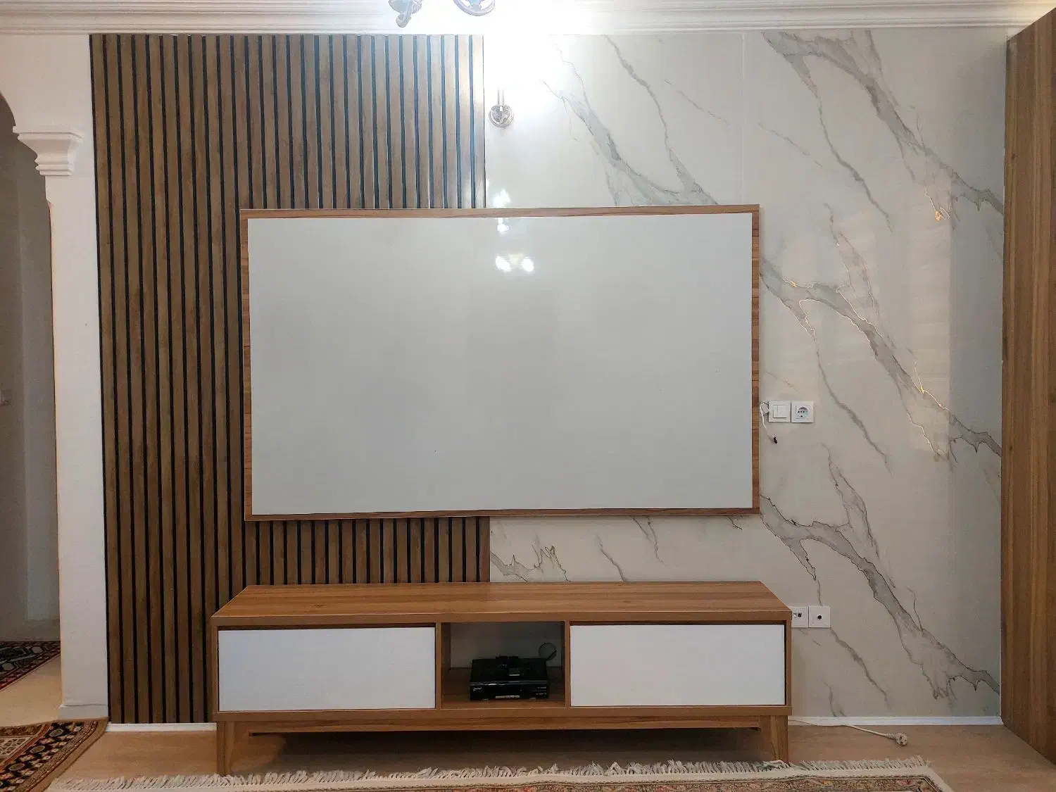 نصب ماربل شیت کاشی بین کابینت|خدمات پیشه و مهارت|بوشهر, |دیوار