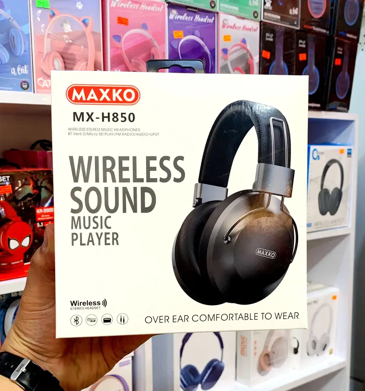 هدفون بلوتوثی MAXKO مدل H-850 اورجینال|لوازم جانبی موبایل و تبلت|کرج, گوهردشت|دیوار