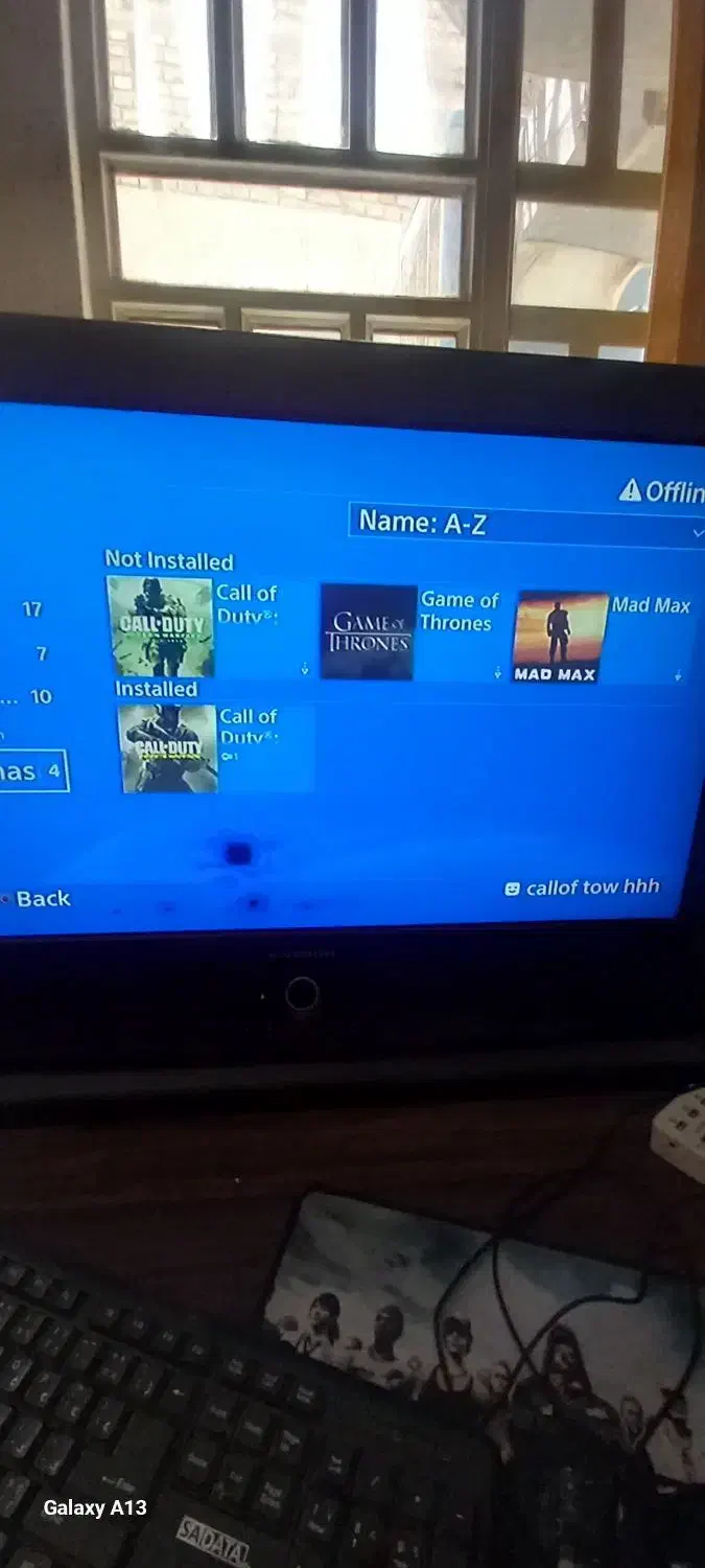 ps4 اسلیم سفید دو دسته|کنسول، بازی ویدئویی و آنلاین|یزد, |دیوار