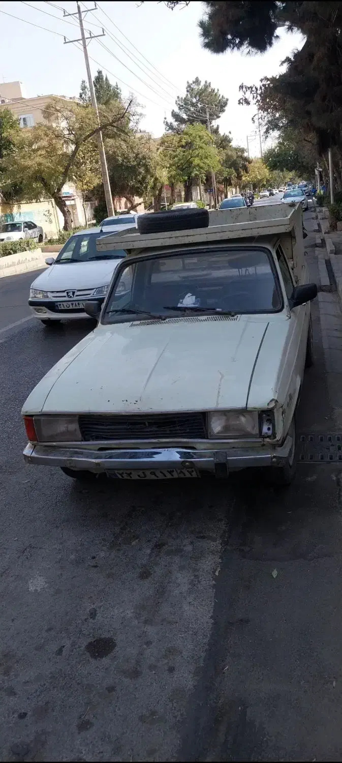 پیکان وانت مدل 86 دوگانه کارخانه معاوضه با سواری|خودرو سواری و وانت|رضویه, |دیوار