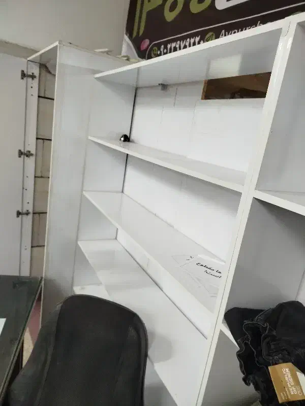 قفسه ام دی اف|کتابخانه، شلف، قفسه‌های دیواری|مشهد, شهید بصیر|دیوار