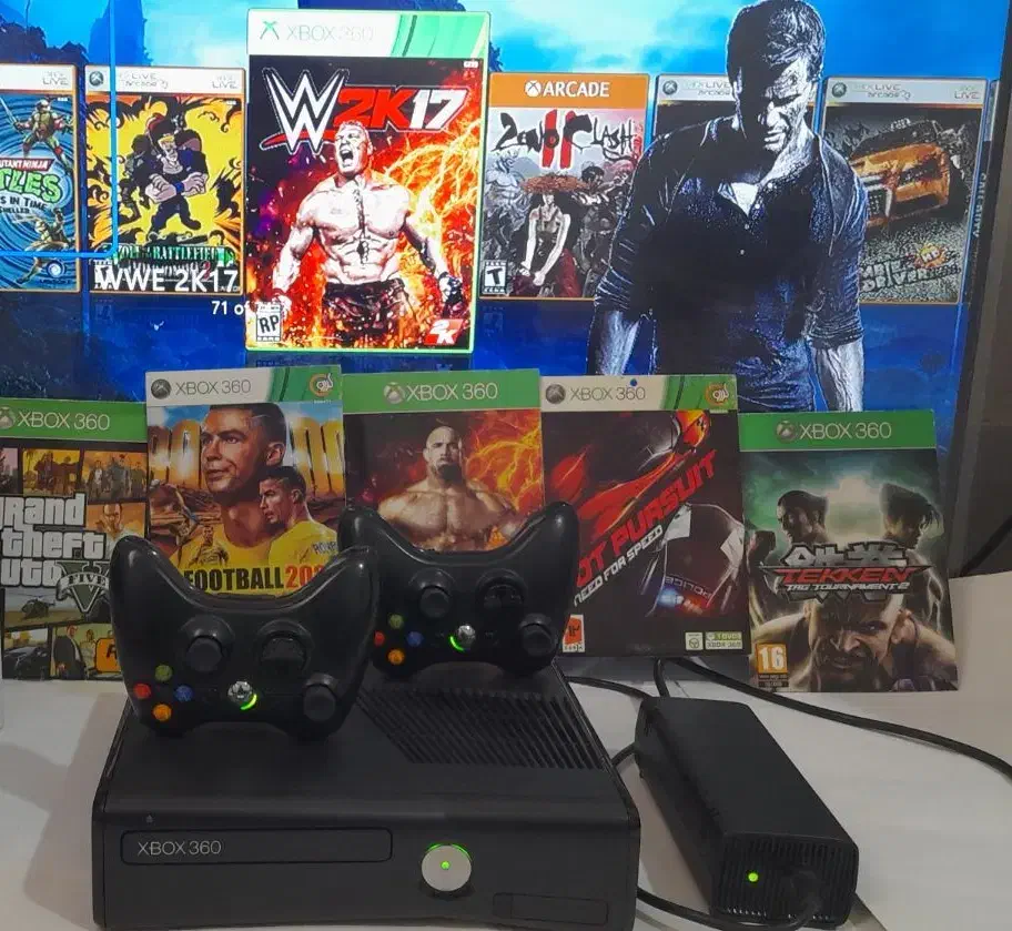 ایکس باکس xbox 360 اسلیم جیتک و کپیخور|کنسول، بازی ویدئویی و آنلاین|یاسوج, |دیوار