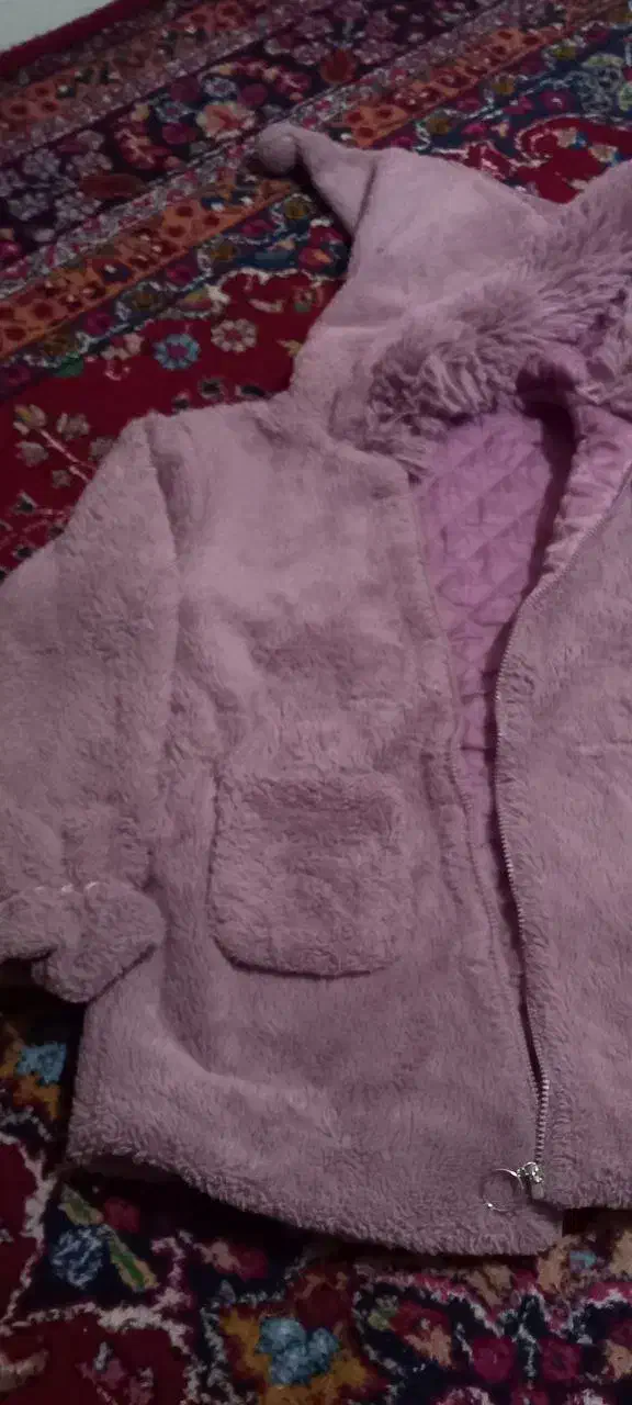 کاپشن دخترانه مناسب برای سن ۸ تا ۱۲ سال|لباس|قاسمآباد (خواف), |دیوار