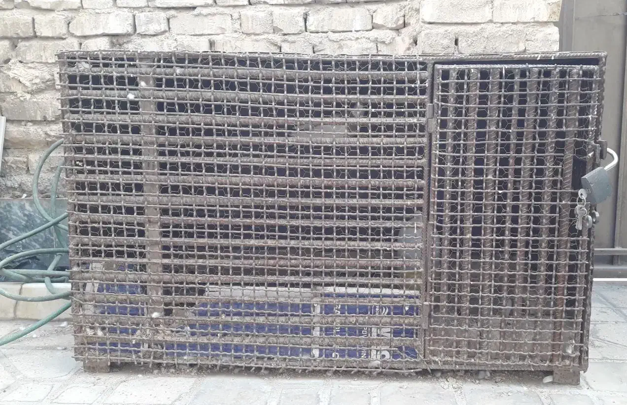 گنجه آهنی محکم.|لوازم جانبی حیوانات|شیراز, حجت آباد|دیوار