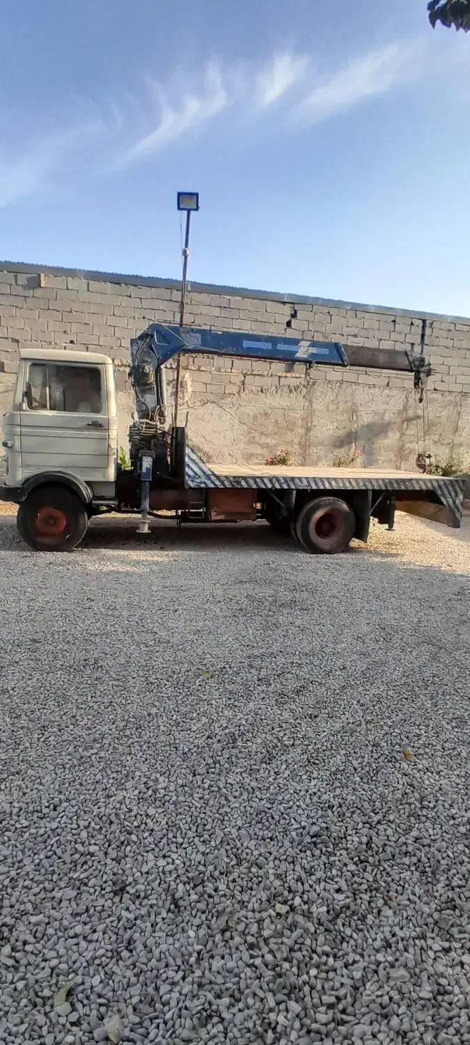 جرثقیل کفی ۳ تن جابه جایی دستگاه و بالابری|خدمات حمل و نقل|ری, فیروزآباد|دیوار