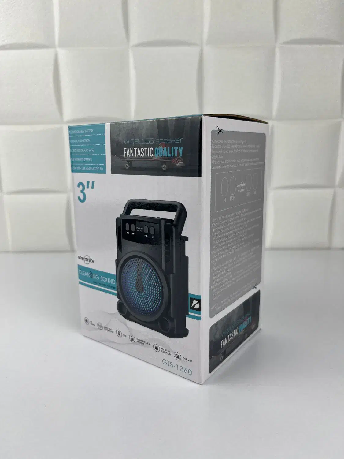 اسپیکر بلوتوثی قابل حمل Fantastic Quality|پخش‌کننده همراه|باقرشهر, |دیوار