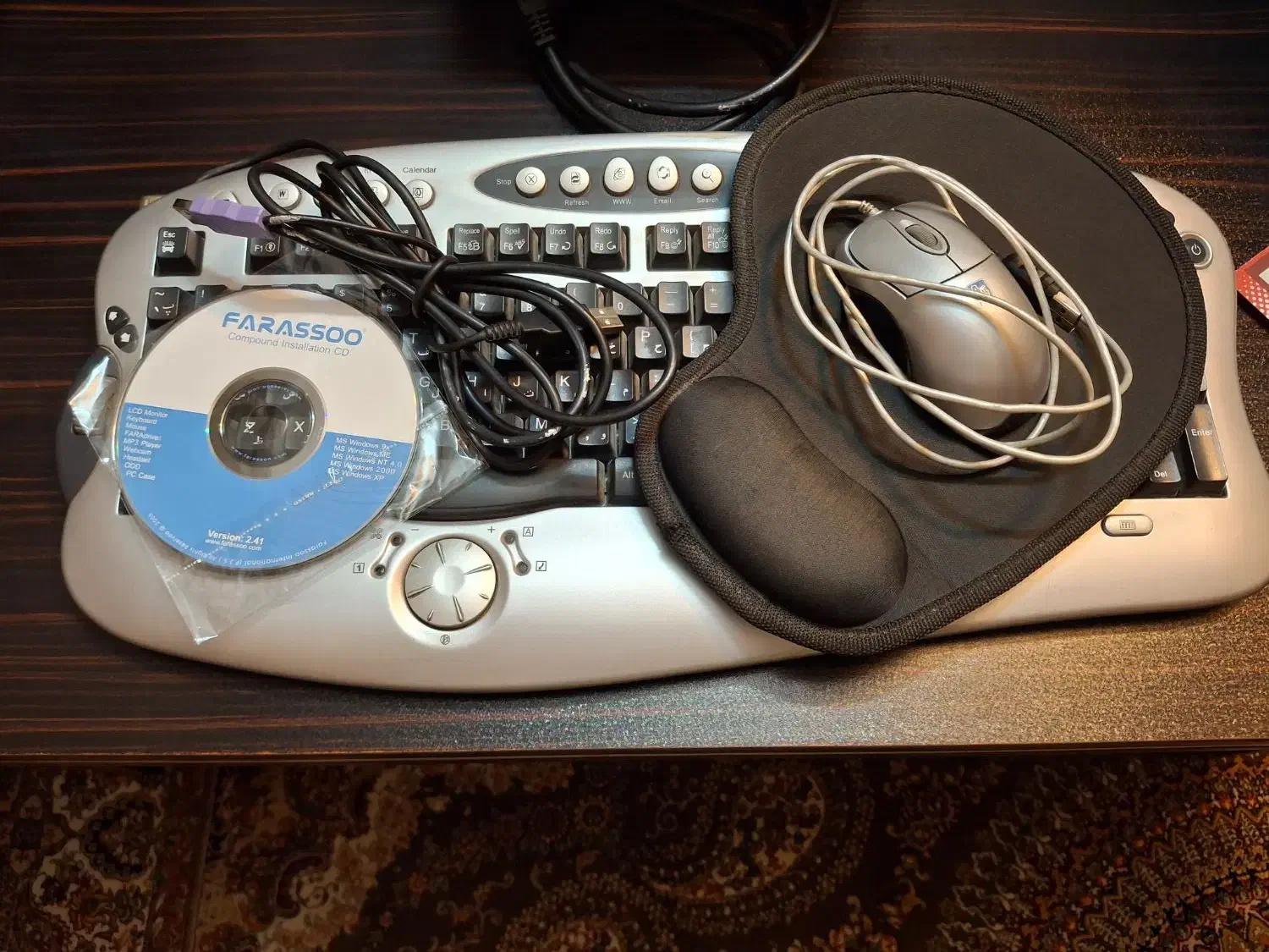 کیبورد و موس پد فراسو|قطعات و لوازم جانبی رایانه|تهران, خواجه نظام الملک|دیوار