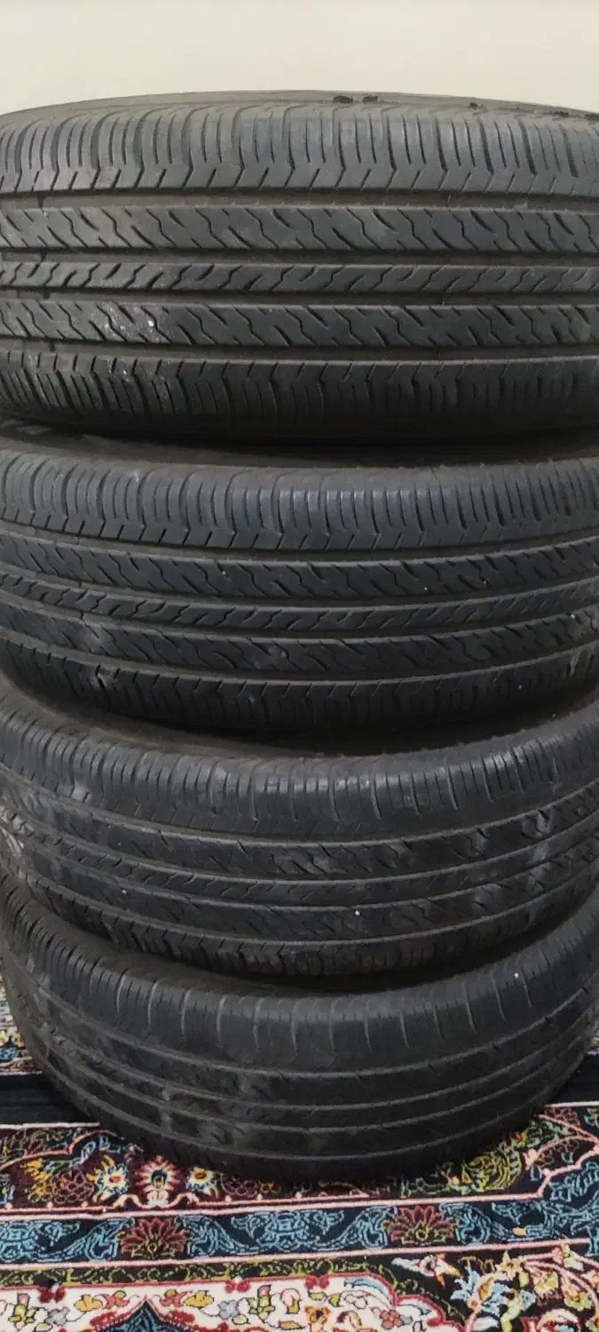 چهار حلقه لاستیک کویر تایر سایز ۱۹۵.۶۵.۱۵|قطعات یدکی و لوازم جانبی|هشتگرد, شهرک ولیعصر (مصلی)|دیوار