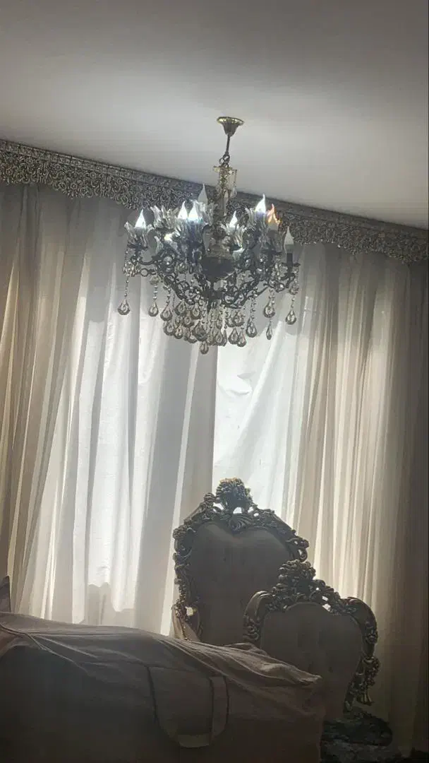 لوستربرنزدرجه ۱دوعدد|لوستر و چراغ آویز|اردبیل, |دیوار