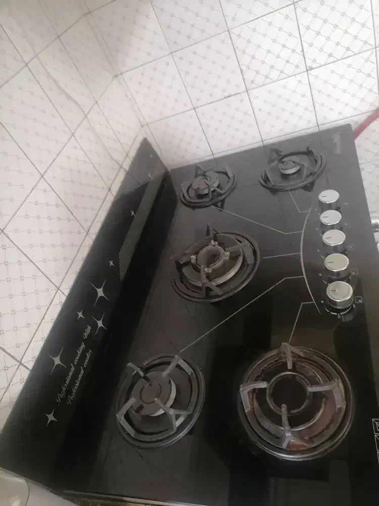 گاز شیشه ای نو|اجاق گاز و لوازم برقی پخت‌وپز|گلپایگان, |دیوار