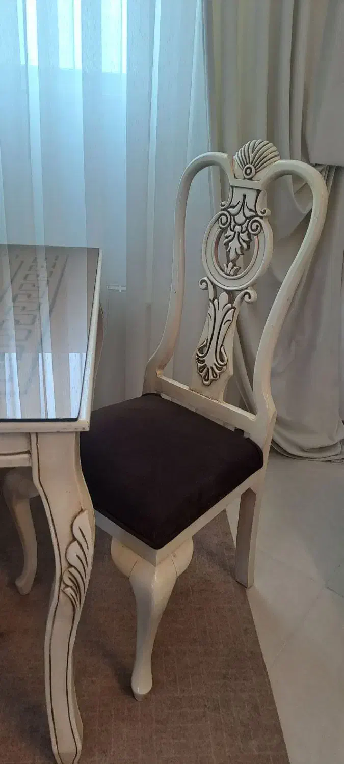 نهارخوری ۸ نفره|میز و صندلی غذاخوری|بجنورد, |دیوار