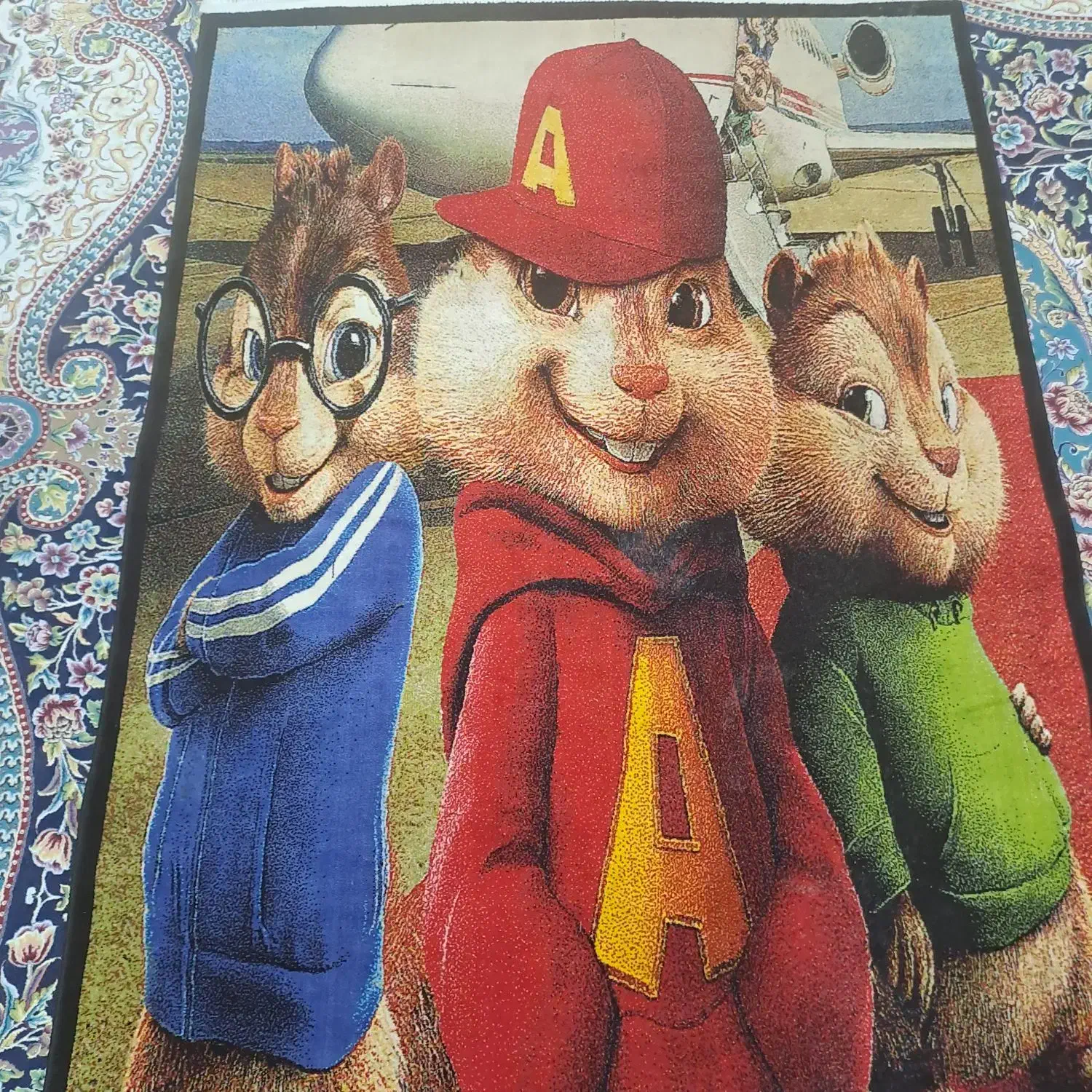 فرش کودک طرح الوین|فرش|تهران, پونک|دیوار