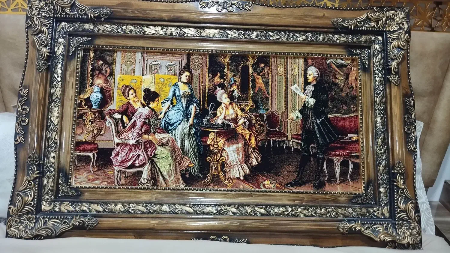 تابلو فرش ماشینی|تابلو فرش|بانه, |دیوار