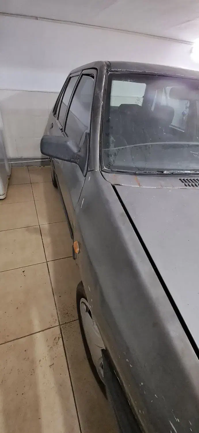 پراید ۸۴ دورنگ سقف و ستون بی رنگ ی شاسی رنگ|خودرو سواری و وانت|ساوه, |دیوار