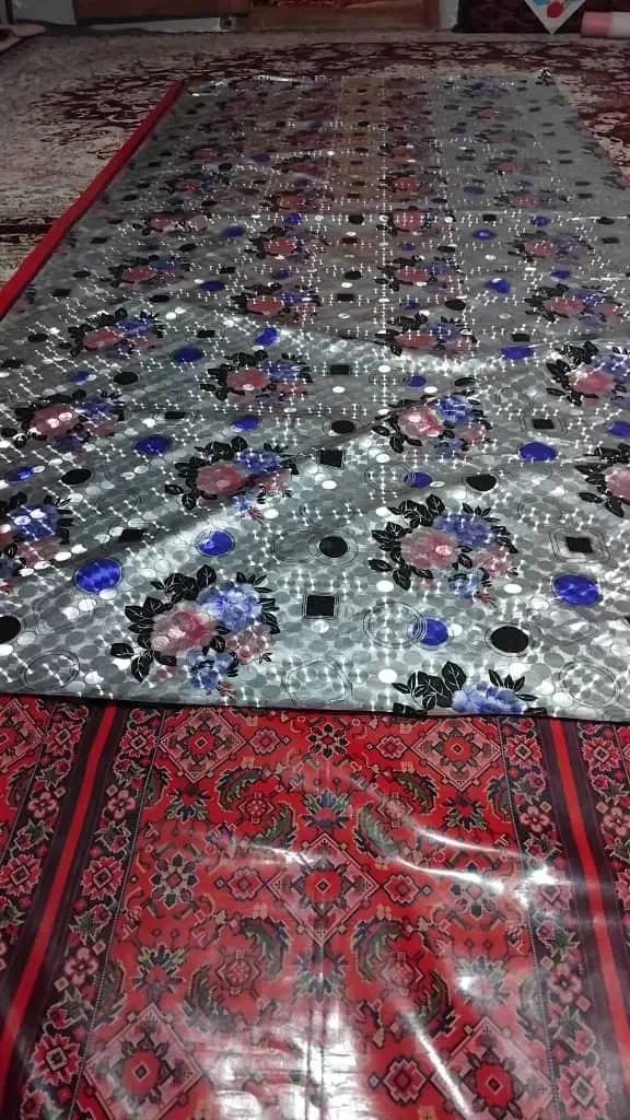 سفره قدیمی|سفره، حوله، دستمال آشپزخانه|یزد, |دیوار