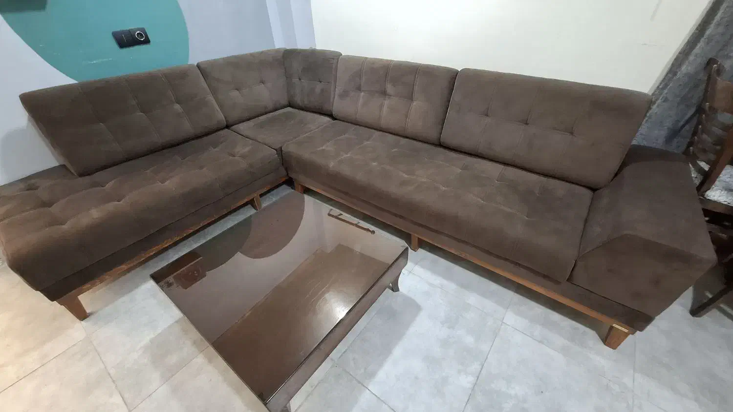 مبل ال هفت نفره|مبلمان خانگی و میز عسلی|زرگرشهر, |دیوار