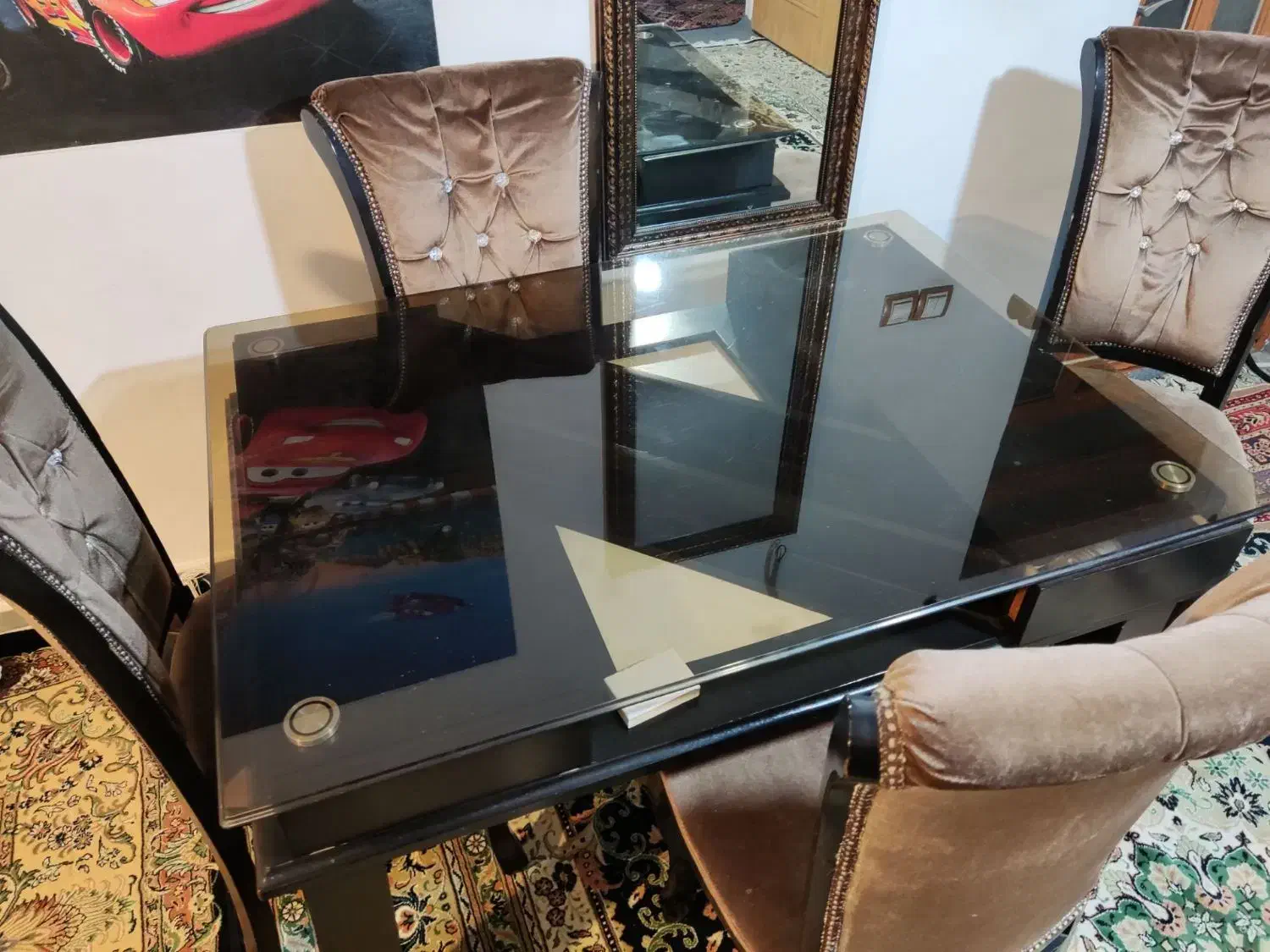 میز غذا خوری|میز و صندلی غذاخوری|نهاوند, |دیوار