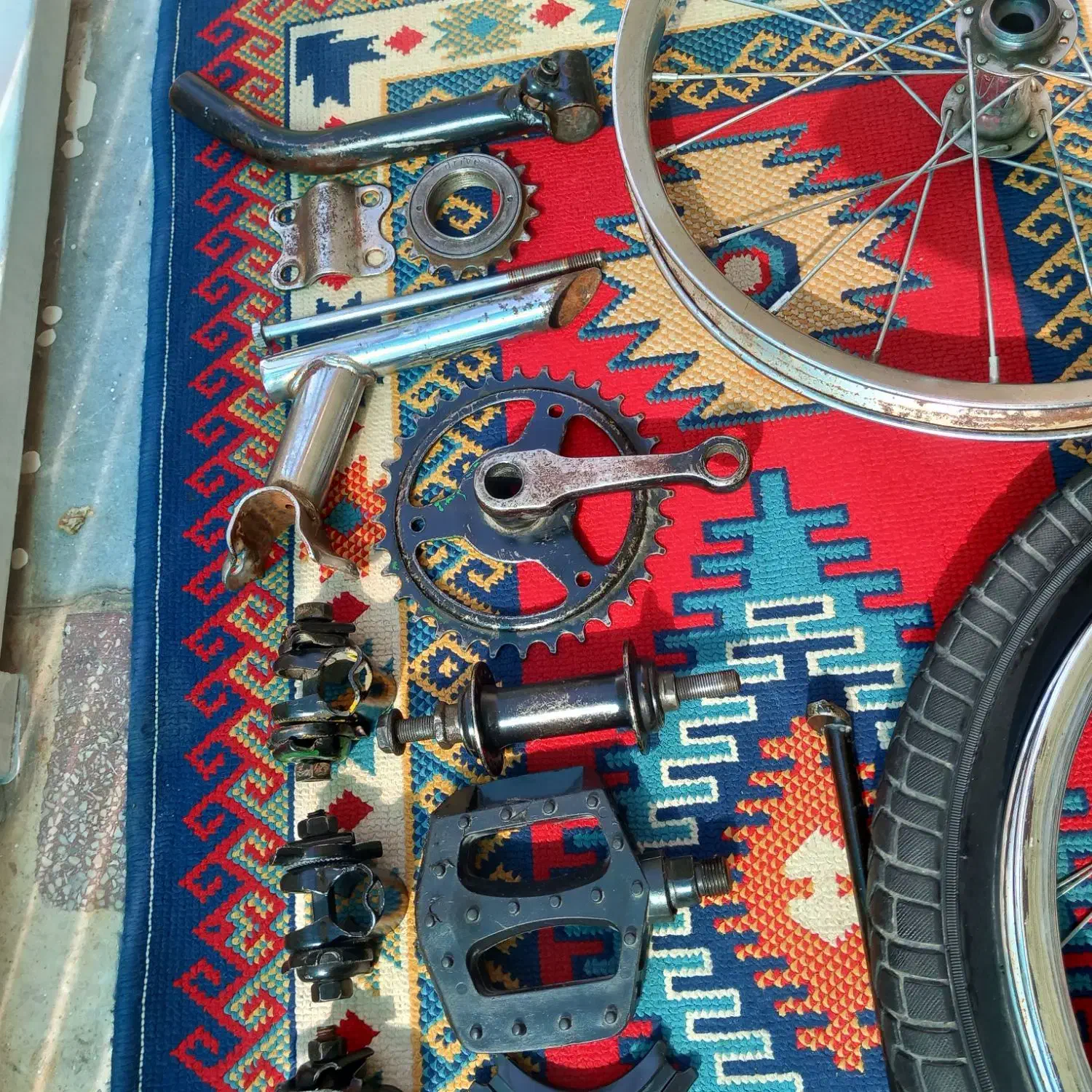 لوازم یدکی دوچرخه|دوچرخه، اسکیت، اسکوتر|شیراز, پودنک|دیوار