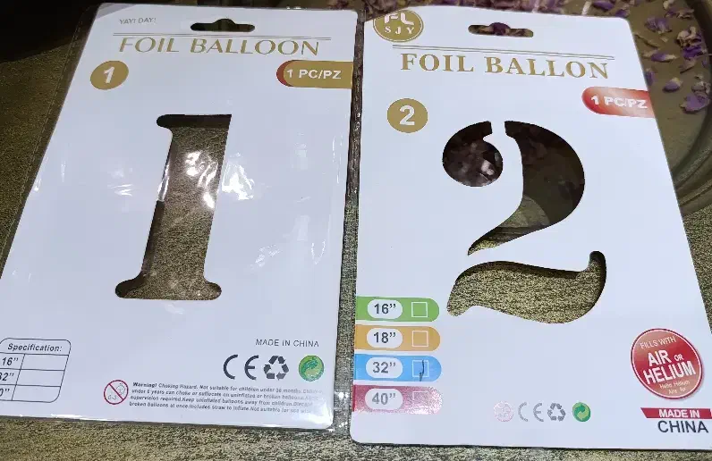 فروش بادکنک عددی تولد 2 و 1|اسباببازی|دلیجان, |دیوار